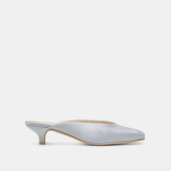 Dolce Cita Umara Light Blue Satin - Picture 1 of 5